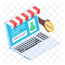 Online Store Ecommerce Buy Online Icon
