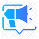 Open Enrollment Marketing Speech Bubble Icon