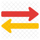 Opposite arrows  Icon