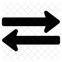 Opposite arrows  Icon