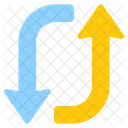 Opposite Direction Directional Arrows Navigation Arrows Icon