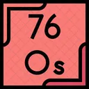 Osmium Periodic Table Chemistry Icon