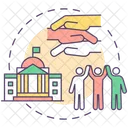 Social Planning Integrated Icon