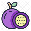 Passion Fruit Fruit Food Icon