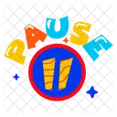 Pause Button  Icon