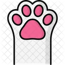 Paw Foot Dog Icon