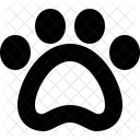 Paw Footprint Animal Icon