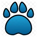 Paw Print Pet Animal Icon