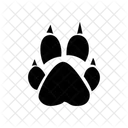 Dog Foot Print Paw Icon