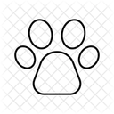 Paw Print  Icon