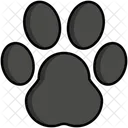 Paw Print Animal Paw Footprint Icon