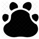 Paw Print Cat Foot Dog Icon