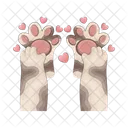 Cat Paw Dog Paw Animal Paw Icon