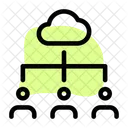 People Hierarchy Connection Network Icon