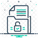 Permission Assent Document Icon