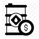 Oil Barrel For Sale Icon