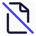 Plagiarism No Documents Icon