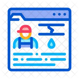 Plumbing Website  Icon