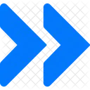 Pointing Arrows Road Sign Gps Icon