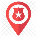 Police Station Location Location Police Icon