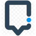 Sign Direction Down Icon