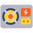 Power Supply Power Uninterrupted Icon