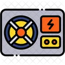 Power Supply Power Uninterrupted Icon