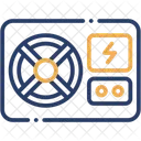 Power Supply Power Uninterrupted Icon