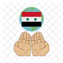 Pray for Syria  Icon