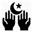 Pray Hand Wish Icon