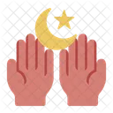 Pray Hand Wish Icon