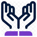 Pray Hand Islam Icon