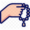Praying Prayer Beads Beads Icon