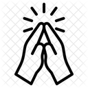 Praying  Icon
