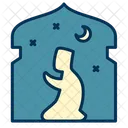 Praying Prayer Night Icon