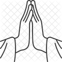 Praying  Icon