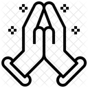 Praying  Icon