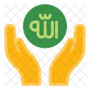 Praying Muslim Islam Icon