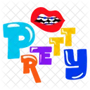 Pretty Lips  Icon