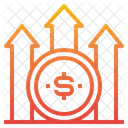 Money Stats Coins Icon