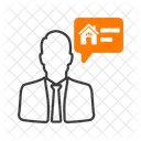 Property Advisor Estate Agent Homeowner Icon