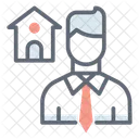 Property Agent Estate Agent Homeowner Icon