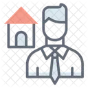 Property Agent Estate Agent Homeowner Icon