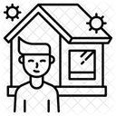 Quarantine Coronavirus Home Icon