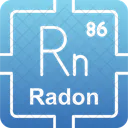 Radon Preodic Table Preodic Elements Icon