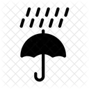 Rain Umbrella Protection Icon