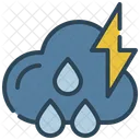 Rainy Rain Storm Icon