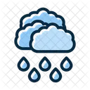 Weather Rain Cloud Icon