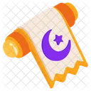 Ramadan Scroll Religious Icon