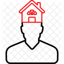 Real Estate Agent Homeowner Property Agent Icon